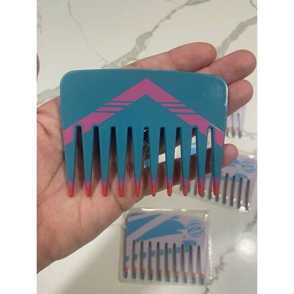 New 90s Mebco Volume Lift Comb & Pouch Purse Size 5 pieces Original - Picture 4 of 6